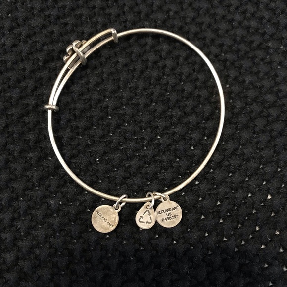 *SOLD* Alex and Ani Irish Scottish Slider Bangle Bracelet - Picture 3 of 3